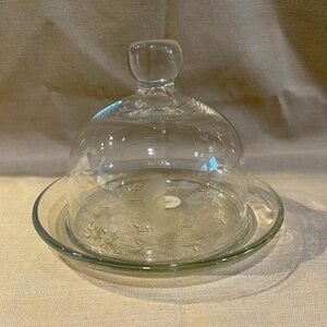 Princess house Butter dish with cover